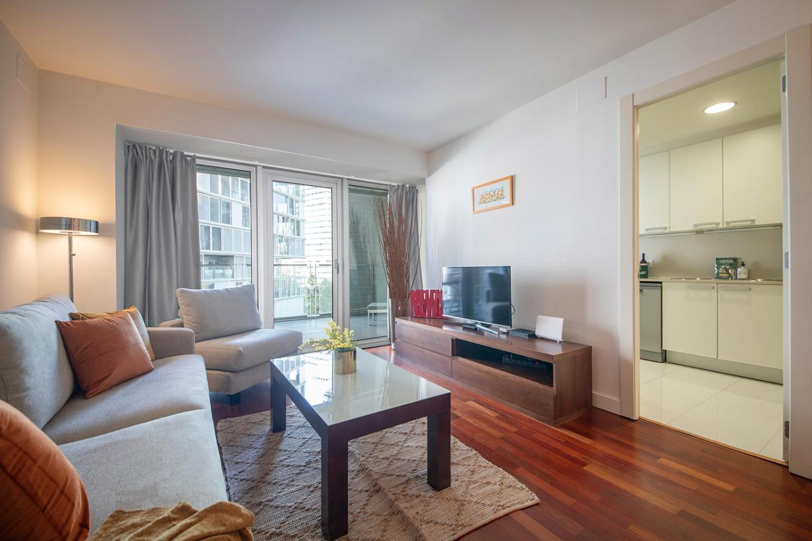 You Stylish Beach Apartments برشلونة الغرفة الصورة